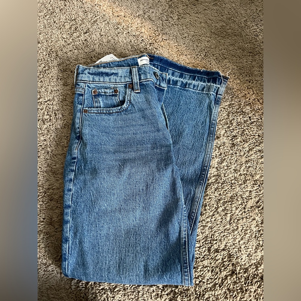 Abercrombie low rise jeans